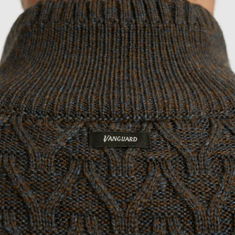 wool blend dark earth