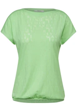 Wording T-Shirt matcha lime