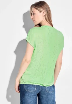 Wording T-Shirt matcha lime