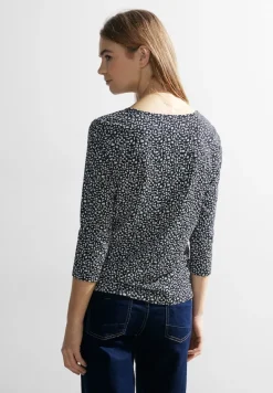 Zweifarbiges Tunikashirt universal blue